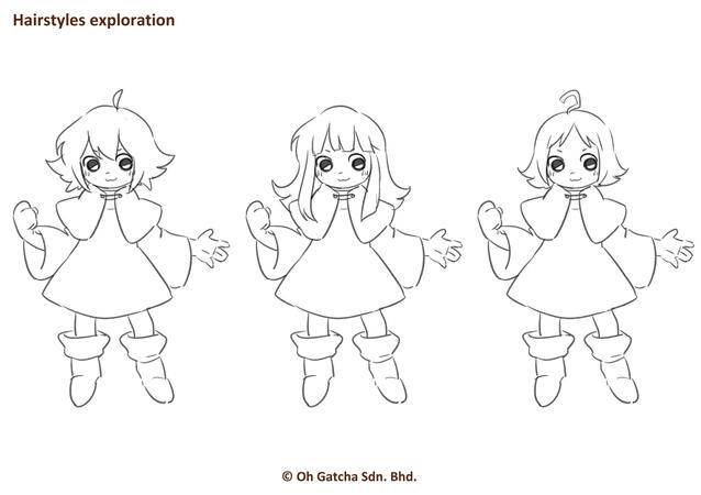 Hairstyle exploration